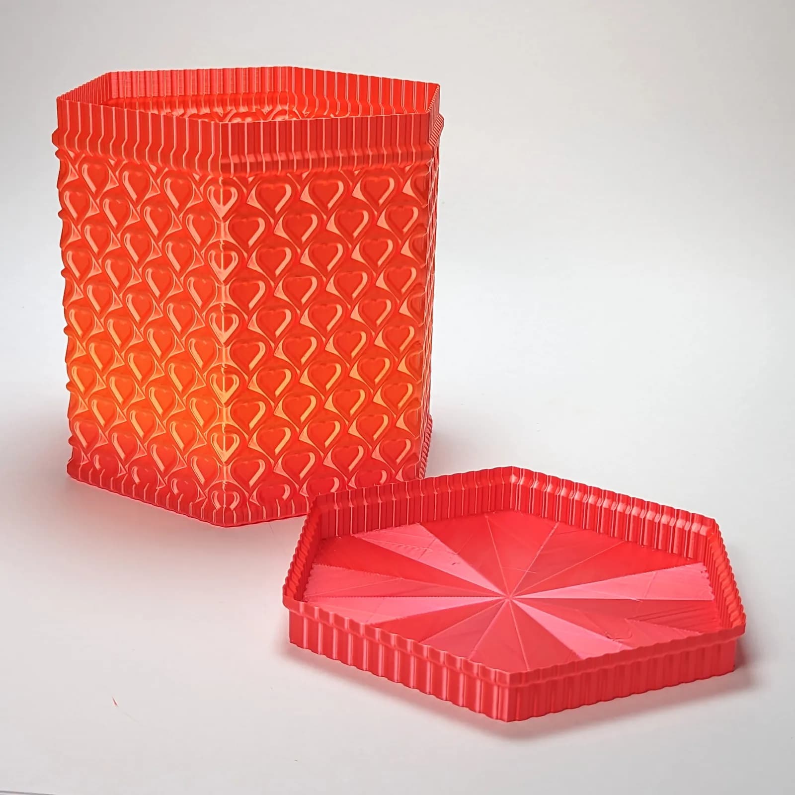 STL - Caja de Hot Dog 3D render 4