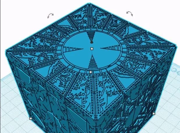 STL - Caja Hellraiser render 2