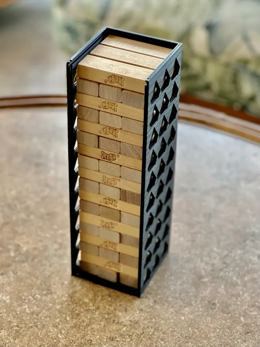 STL - Caja para Jenga de madera render 4