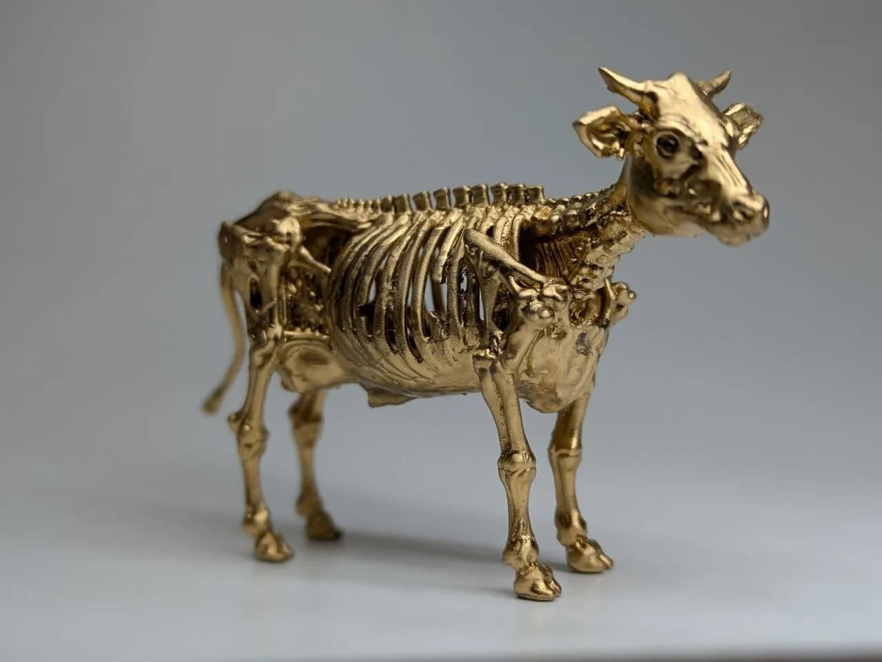 STL - Calavera de Vaca Zombie render 3