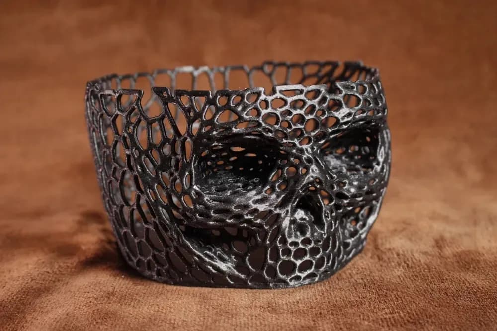 STL - Calavera Voronoi
