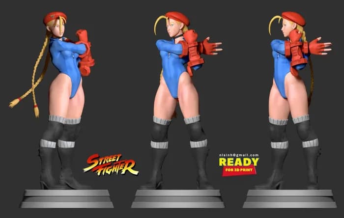 STL - cammy blue render 2