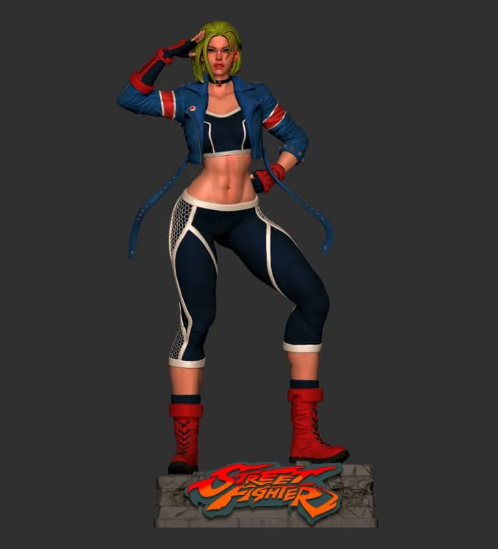 STL - Cammy de Street Fighter 6