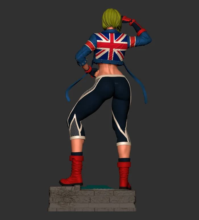 STL - Cammy de Street Fighter 6 render 2
