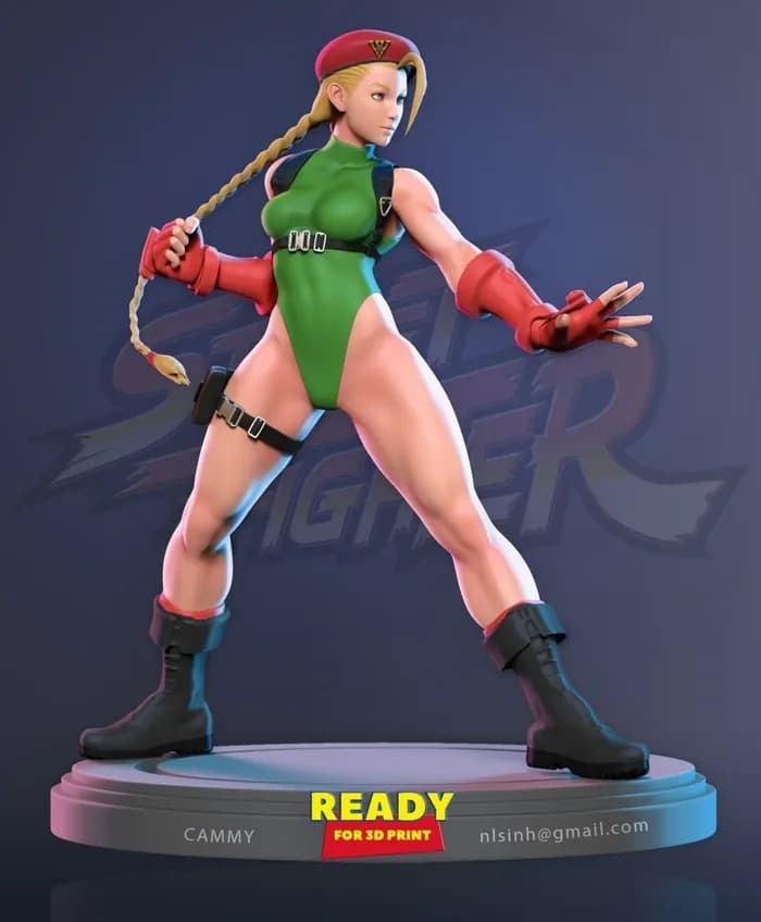STL - cammy street fighter