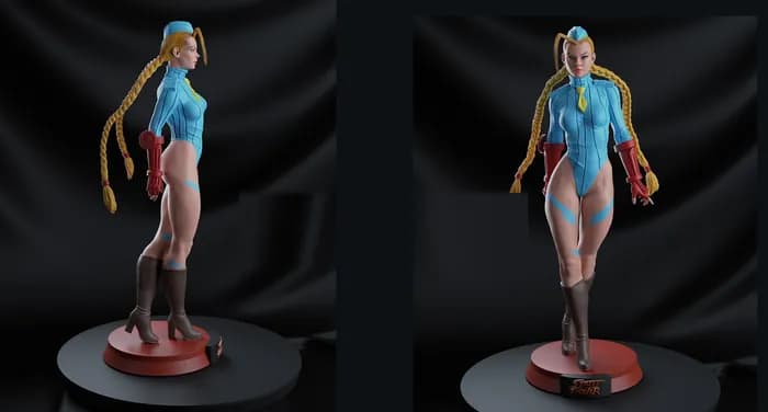 STL - Cammy Street Fighter 2