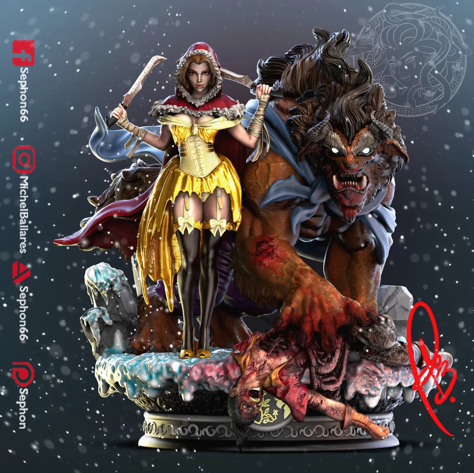STL - Caperucita Roja y la Bestia