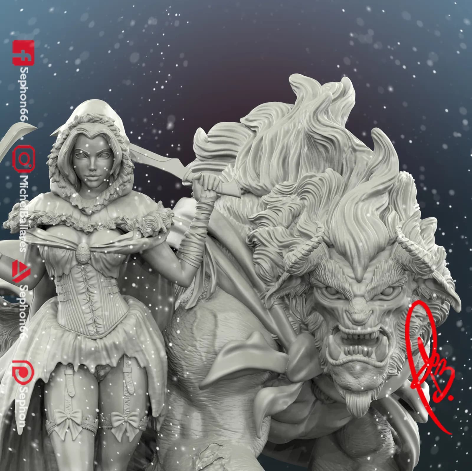 STL - Caperucita Roja y la Bestia