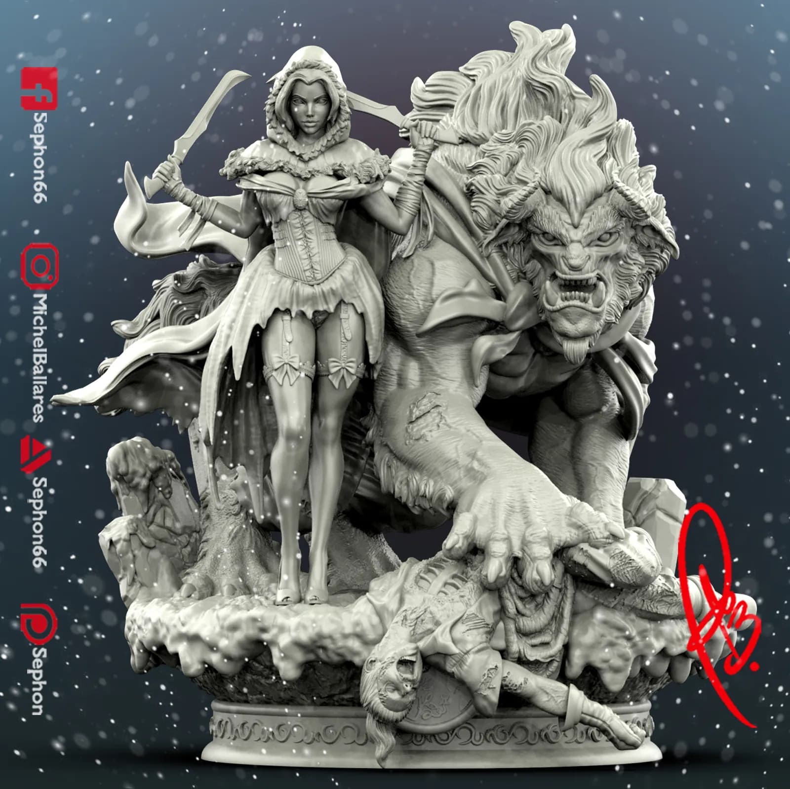 STL - Caperucita Roja y la Bestia