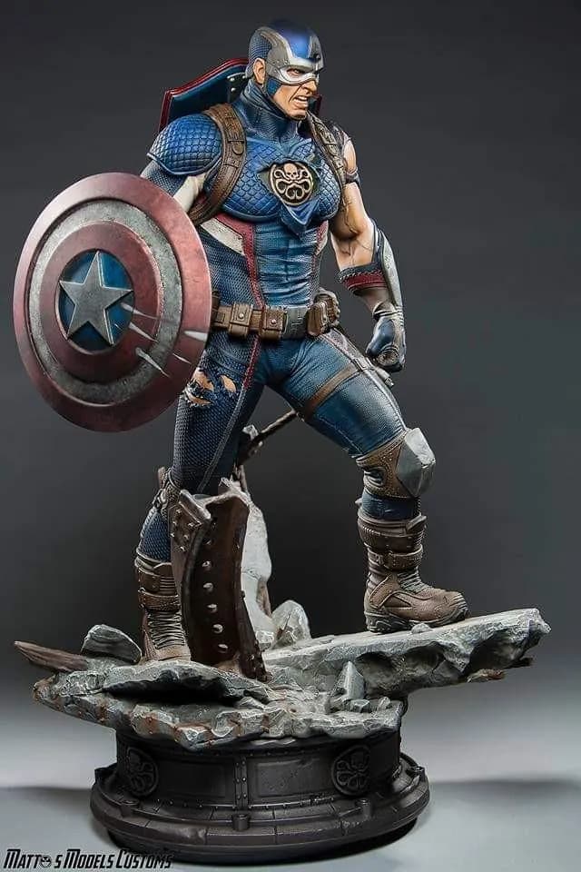STL - Capitán América Imperio Hydra