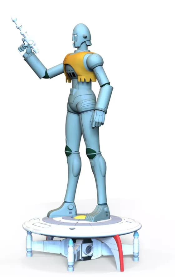 STL - Capitán Futuro render 3