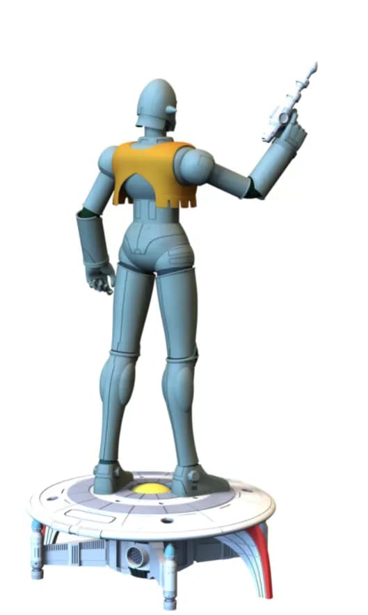 STL - Capitán Futuro render 4