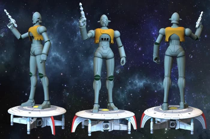 STL - Capitán Futuro render 5