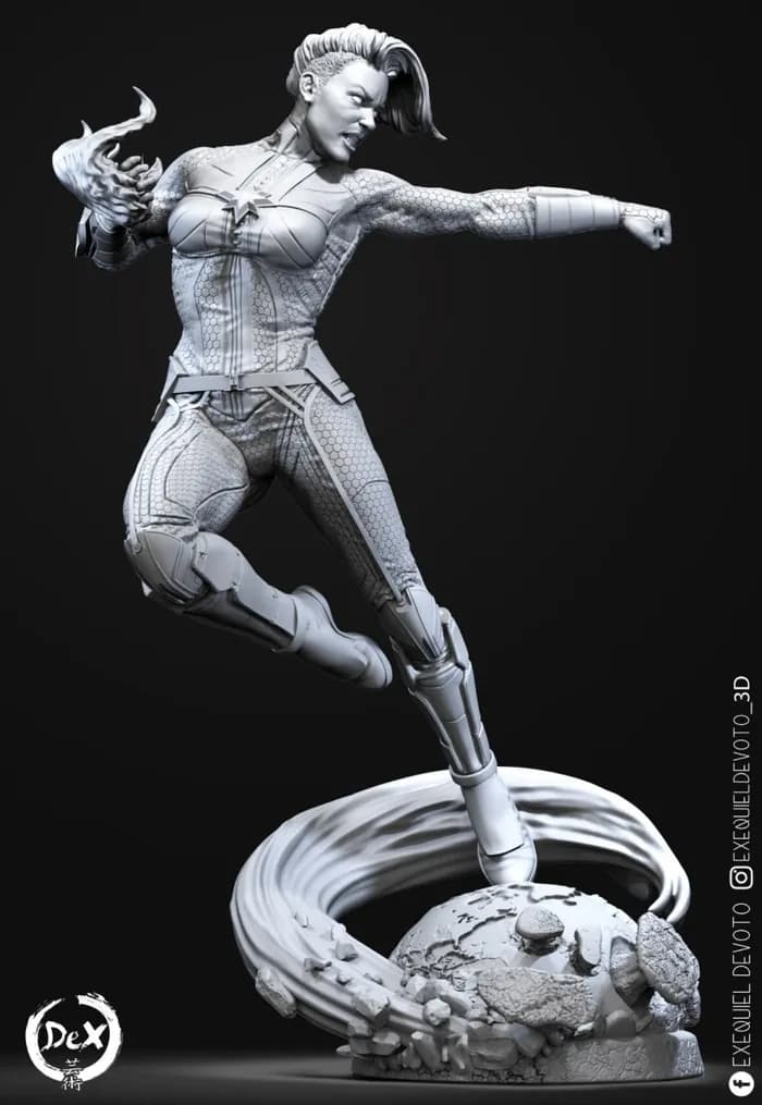 STL - captain marvel