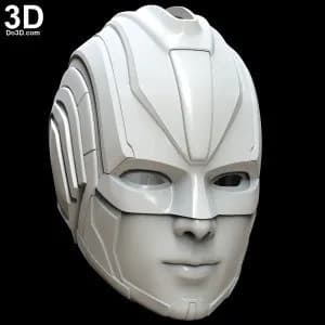 STL - captain marvel 2019 helmet