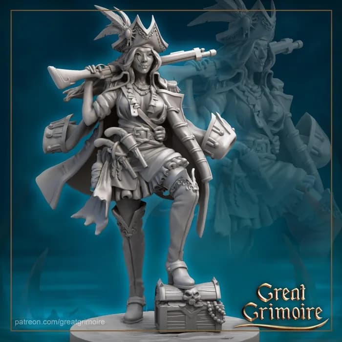 STL - captain red fox