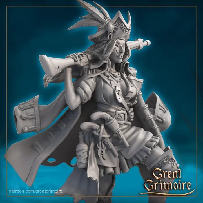 STL - captain red fox render 2