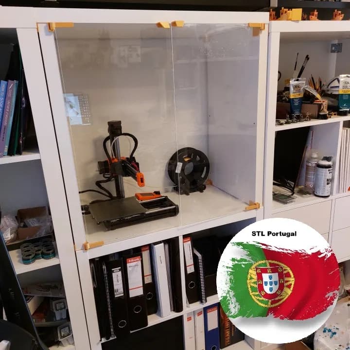 STL - Carcasa para impresora Kallax