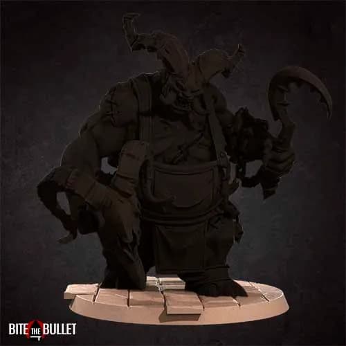 STL - Carnicero de Carne render 2