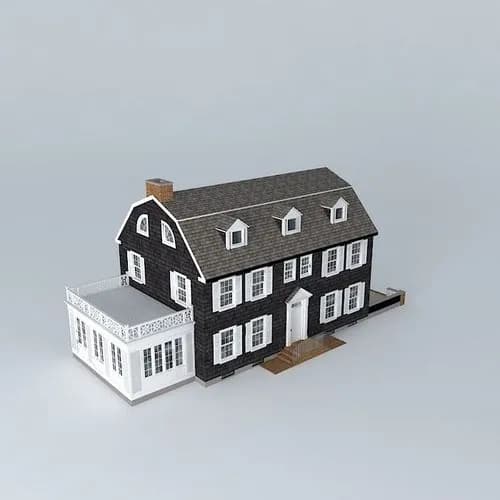 STL - Casa de Amityville render 2