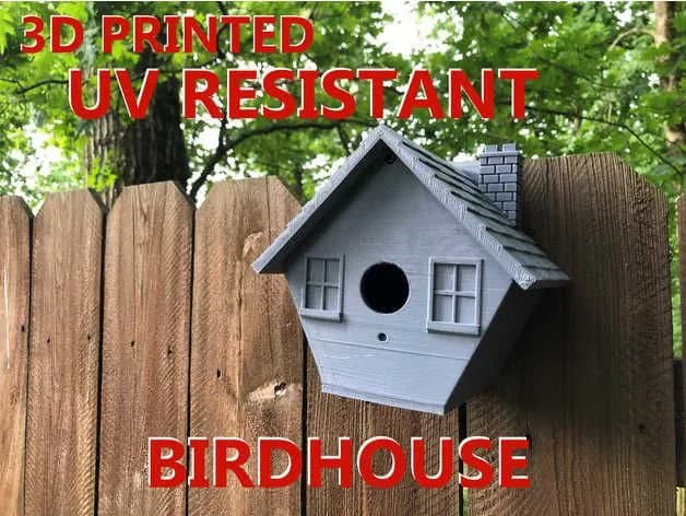STL - Casa de pájaros 3D