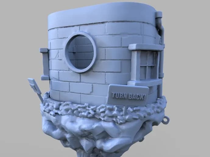 STL - Casa de pájaros 3D