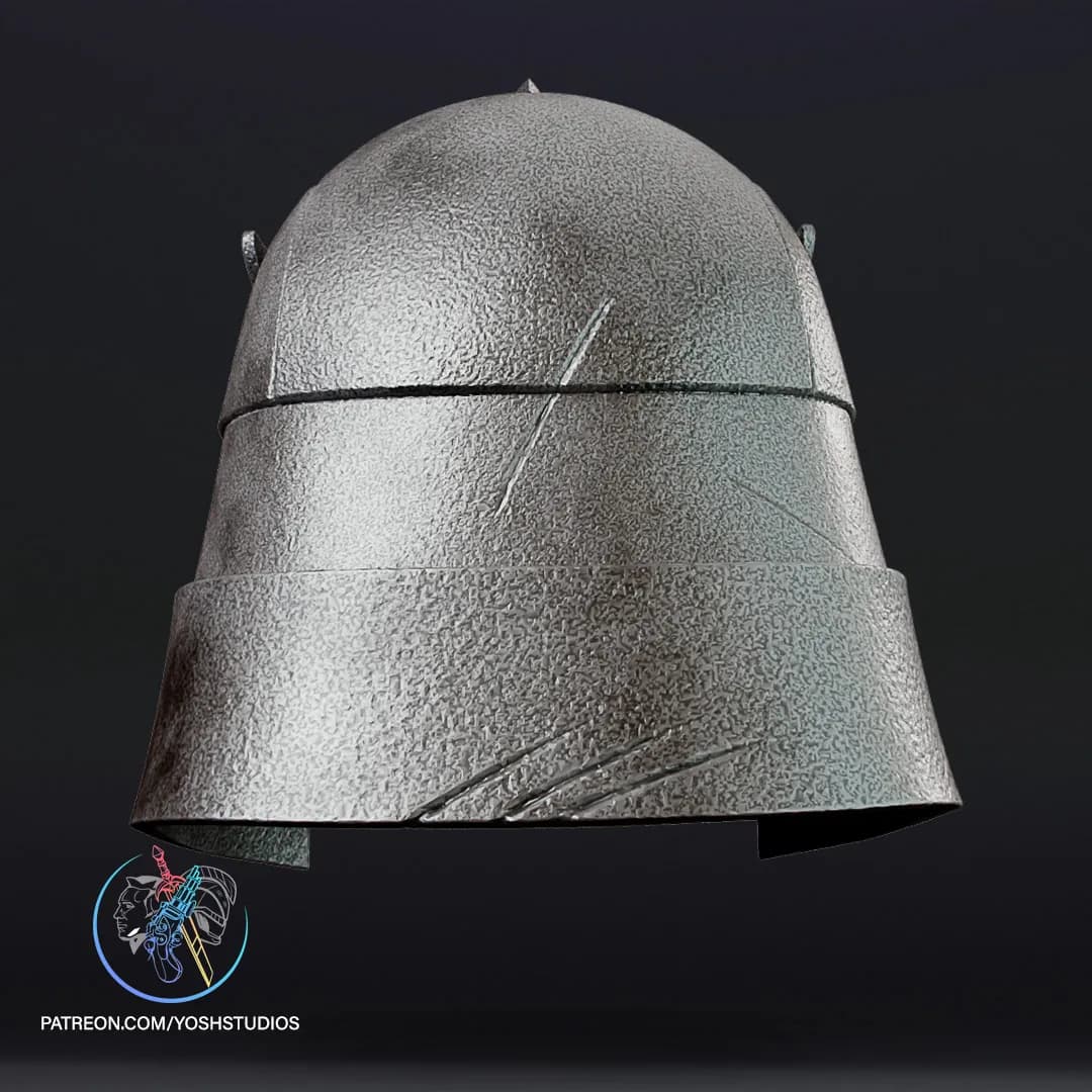STL - Casco clásico de Shredder render 3