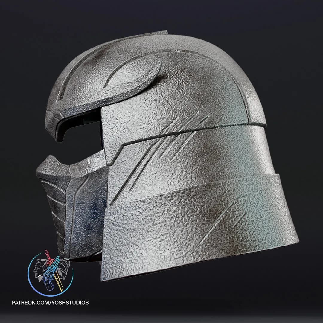STL - Casco clásico de Shredder render 4