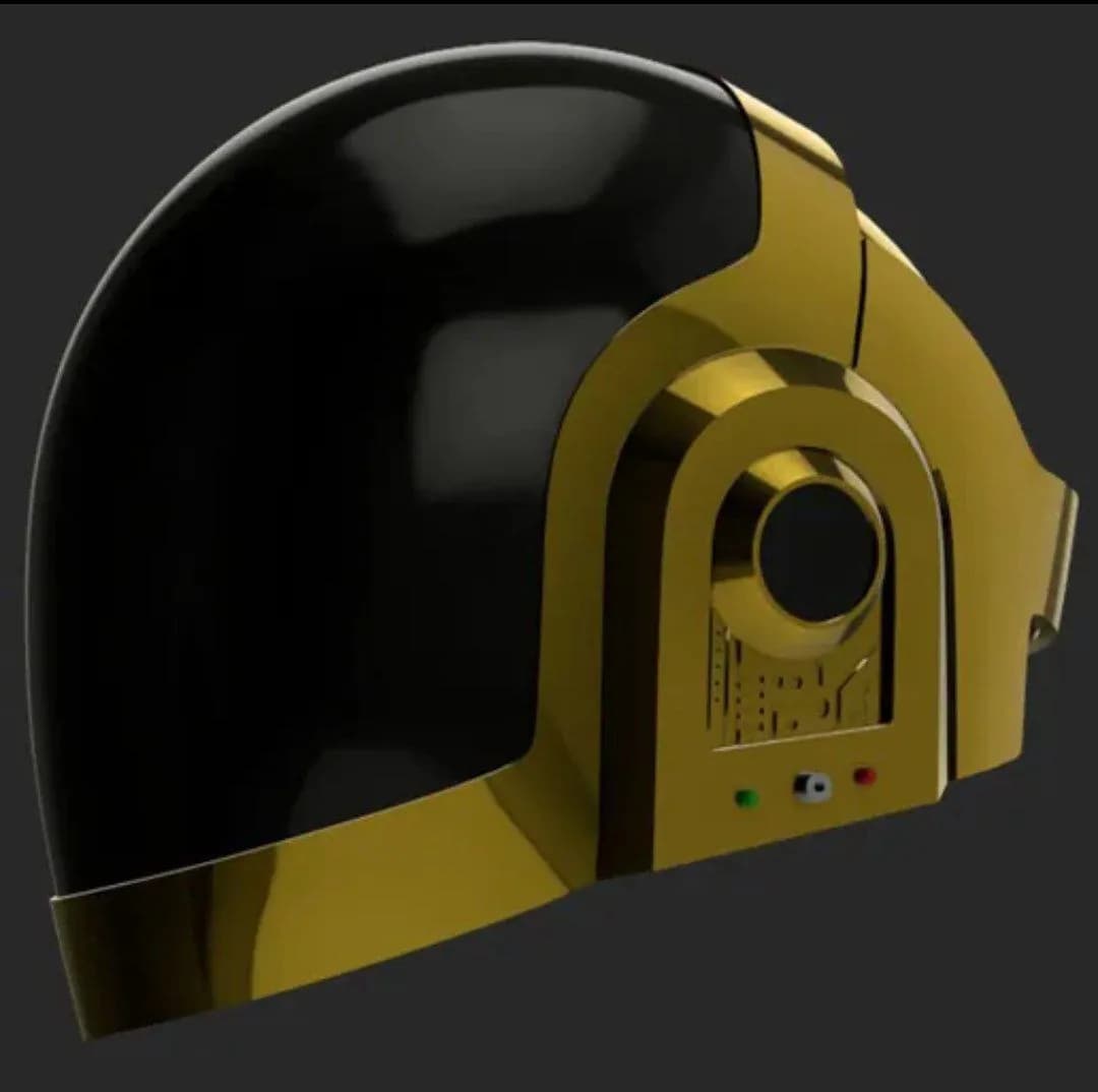 STL - Casco Daft Punk Guy Manuel