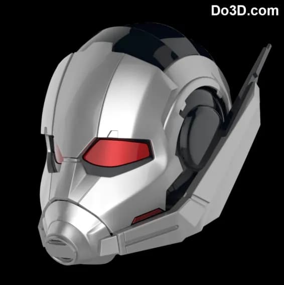 STL - Casco de Ant Man render 3