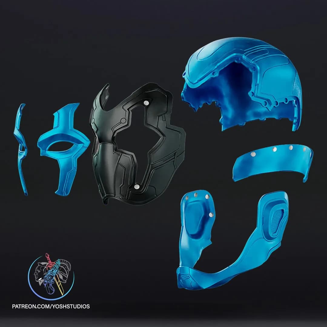 STL - Casco de Blue Beetle