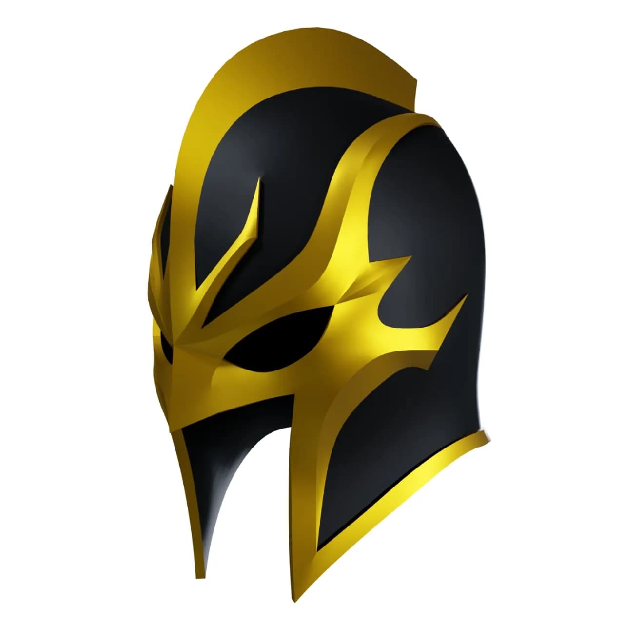 STL - Casco de Caballero Negro