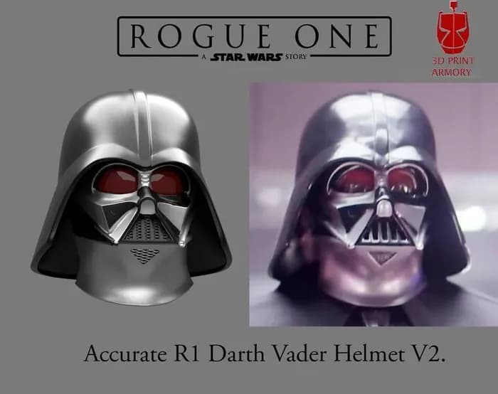 STL - Casco de Darth Vader para Revelar