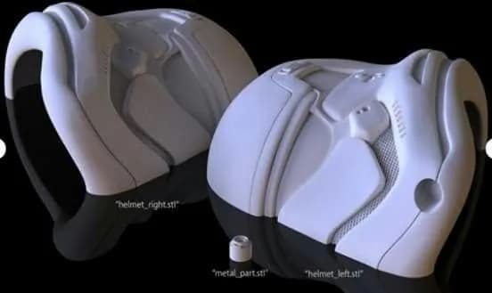 STL - Casco de Deathstroke