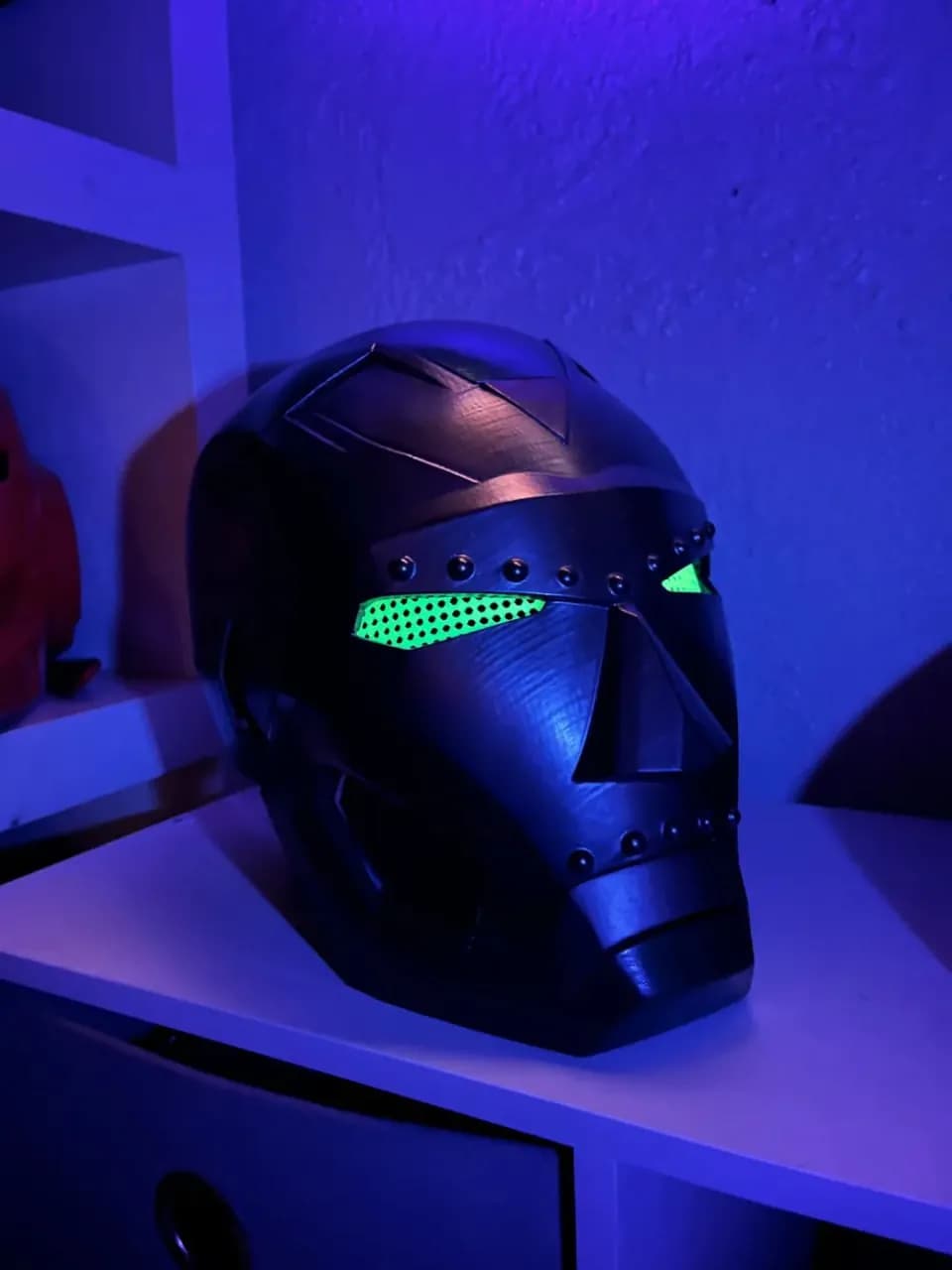 STL - Casco de Doom para cosplay render 3