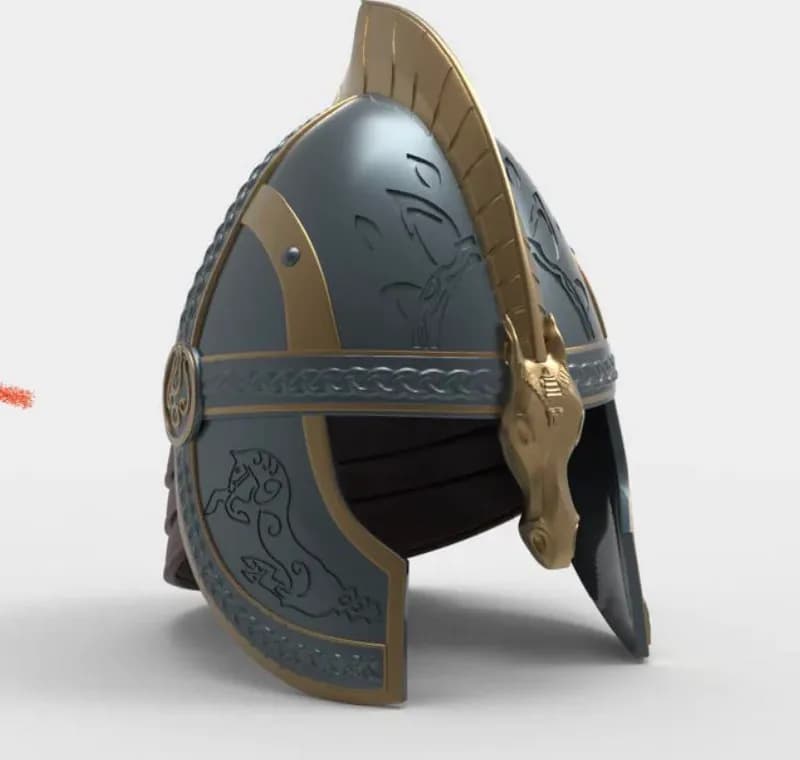 STL - Casco de Eomer de Rohan
