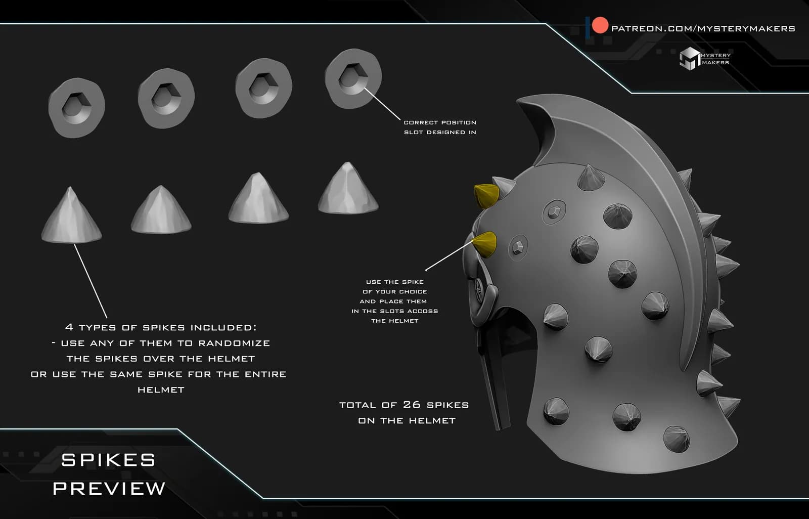 STL - Casco de gladiador Maximus render 4