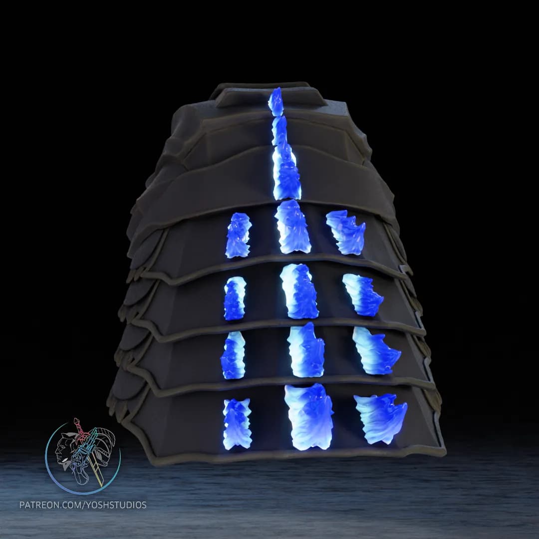 STL - Casco de Godzilla 2