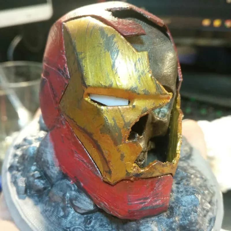 STL - Casco de Iron Man