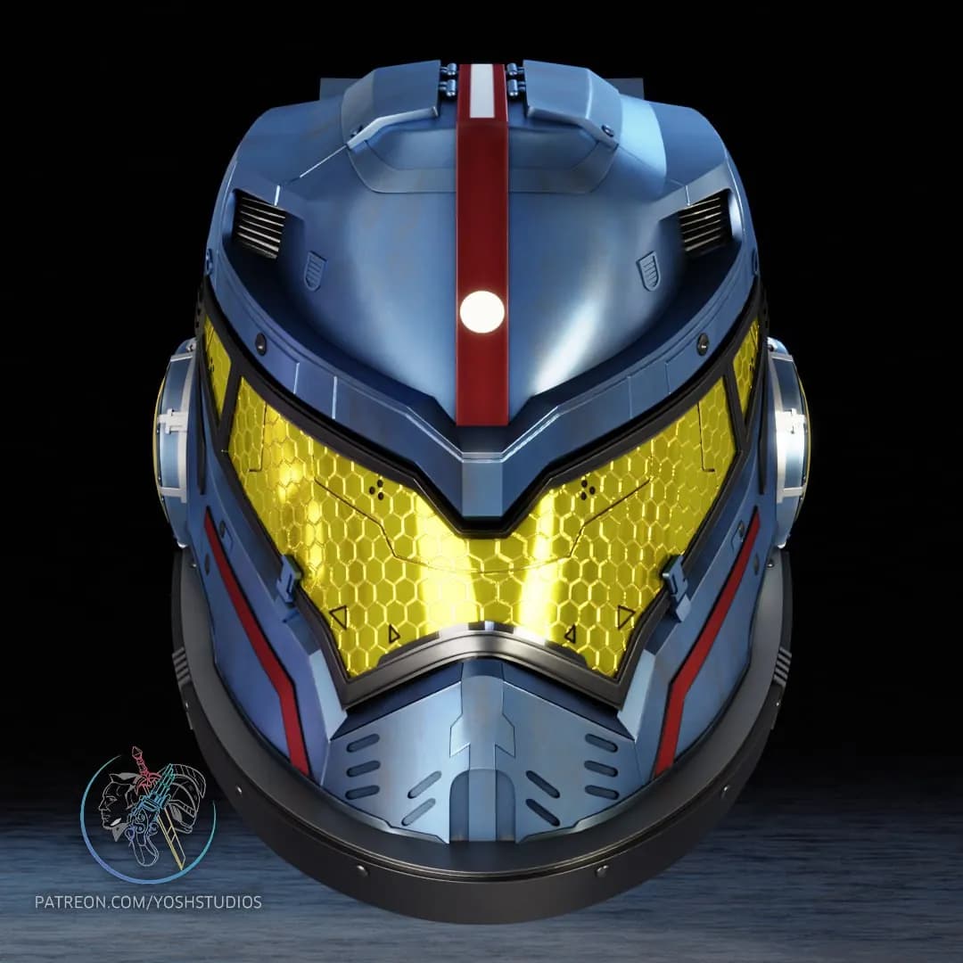 STL - Casco de Jaeger Pacific Rim