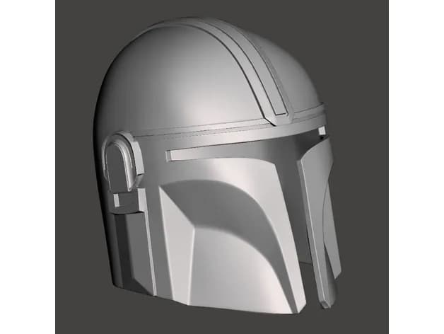STL - Casco de Mandaloriano