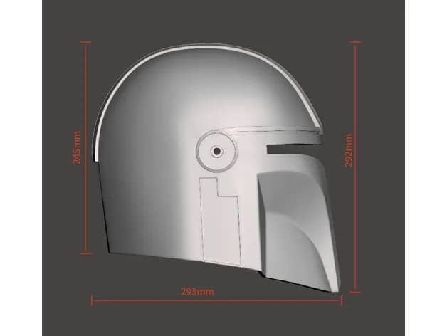 STL - Casco de Mandaloriano