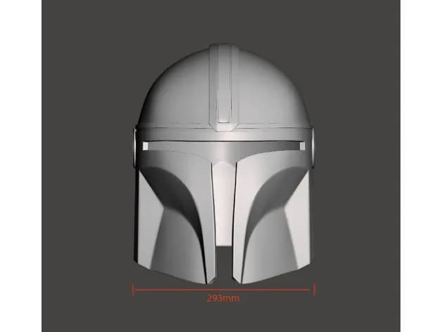 STL - Casco de Mandaloriano