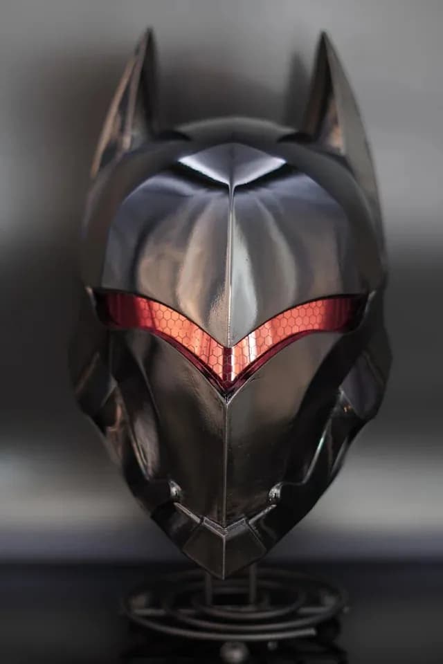 STL - Casco de Murciélago Infernal render 2