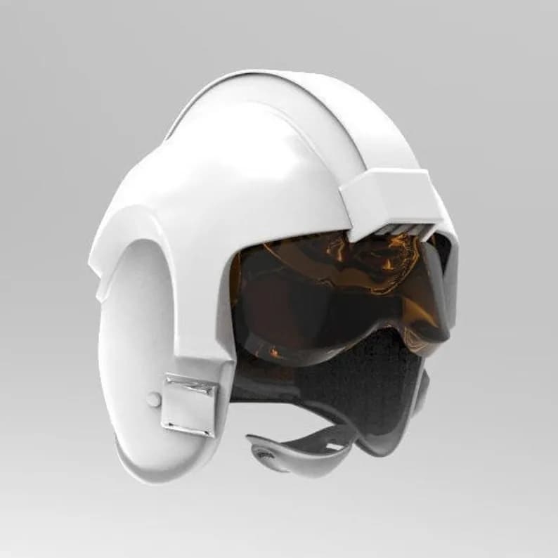 STL - Casco de piloto X Wing estilo ANH render 3