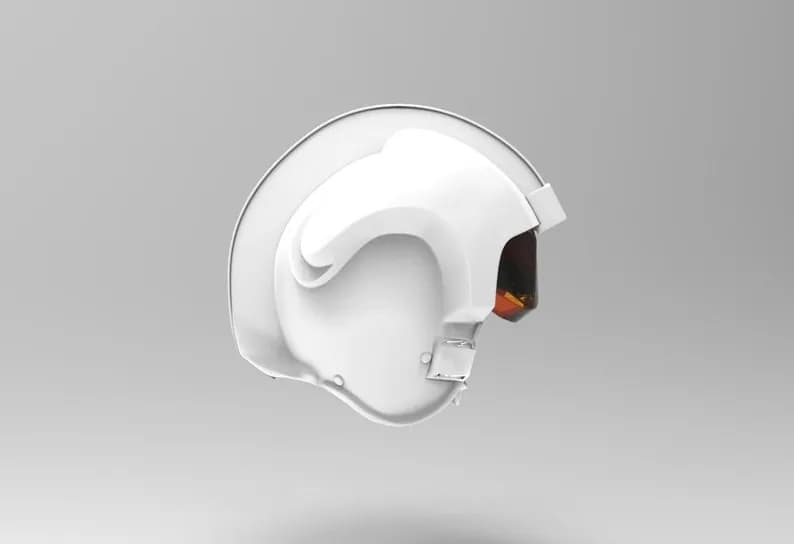 STL - Casco de piloto X Wing estilo ANH render 4