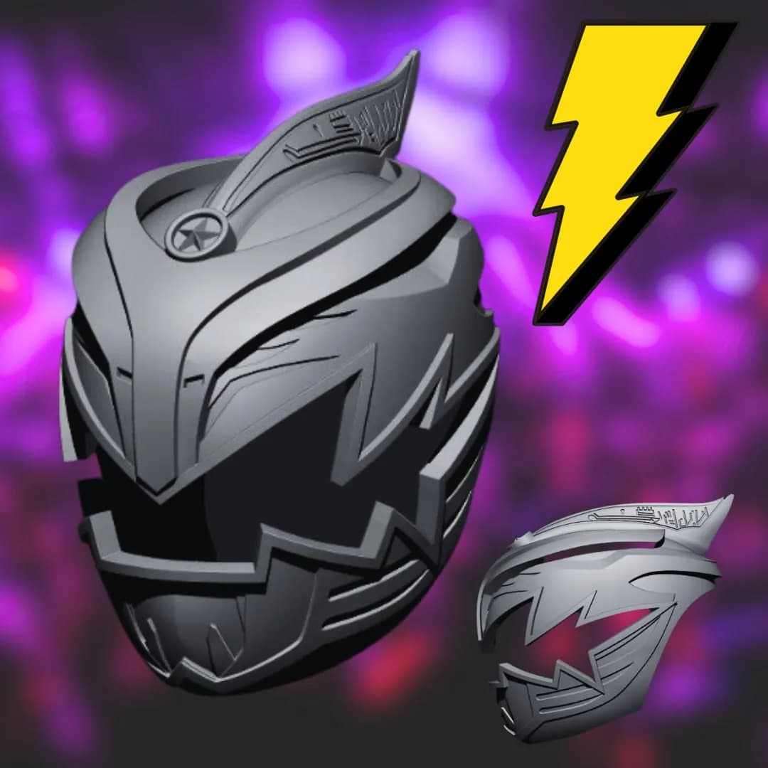 STL - Power Ranger Lightning Helmet