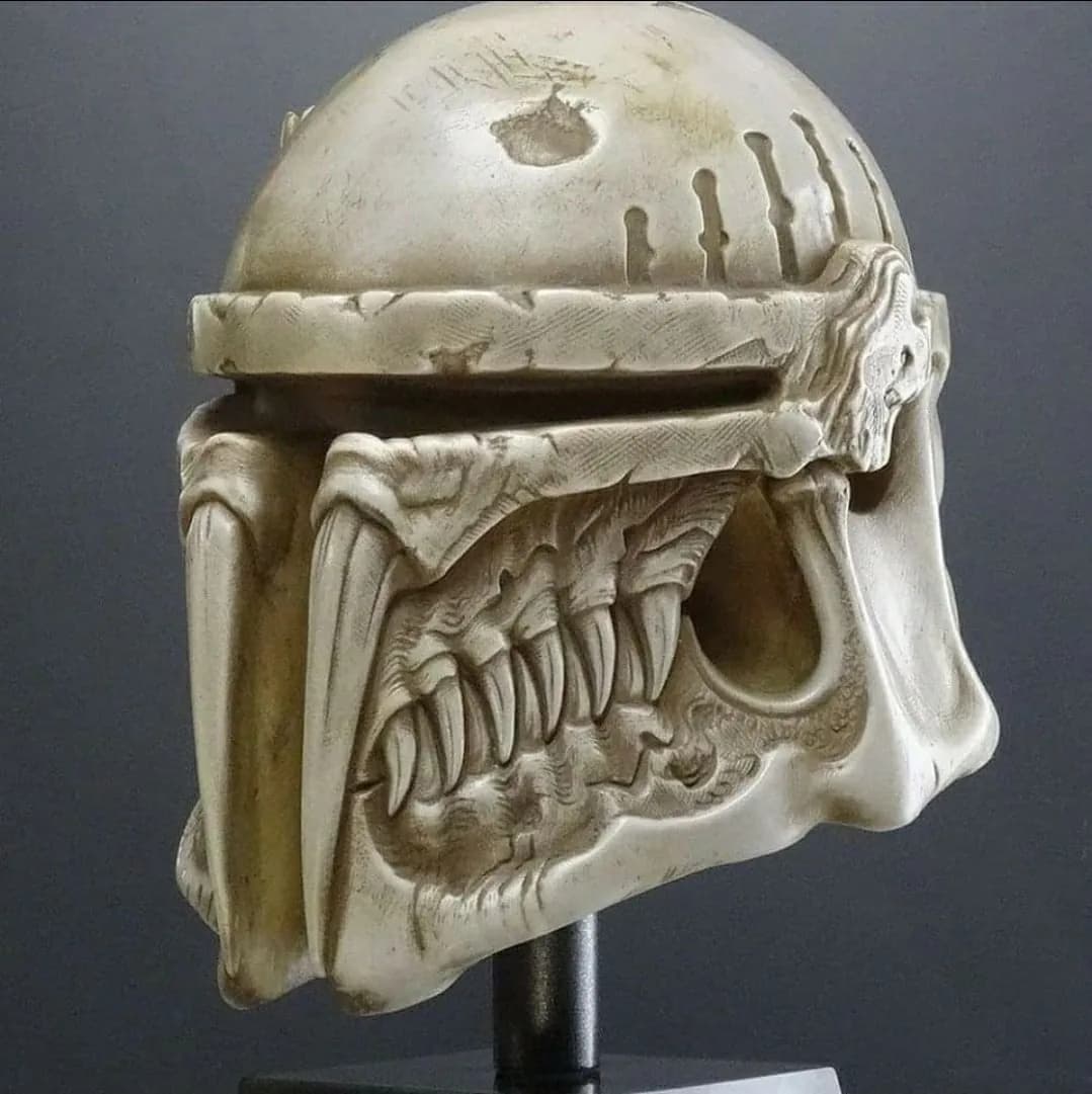 STL - Casco de Predator estilo calavera
