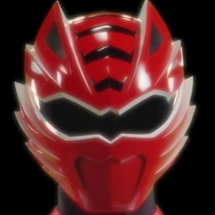STL - Casco de Ranger Rojo (Gekiranger)