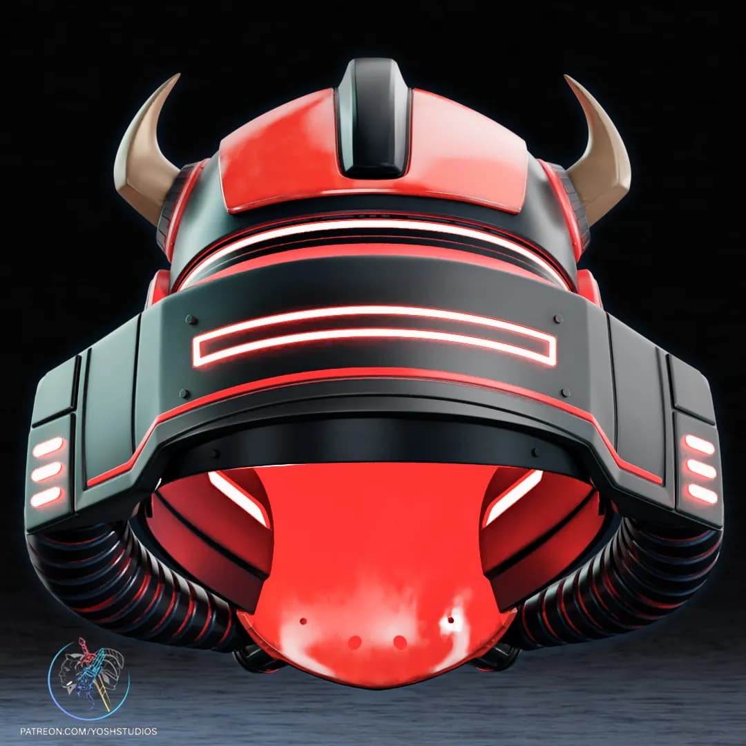 STL - Casco de Samurai de Darth Maul